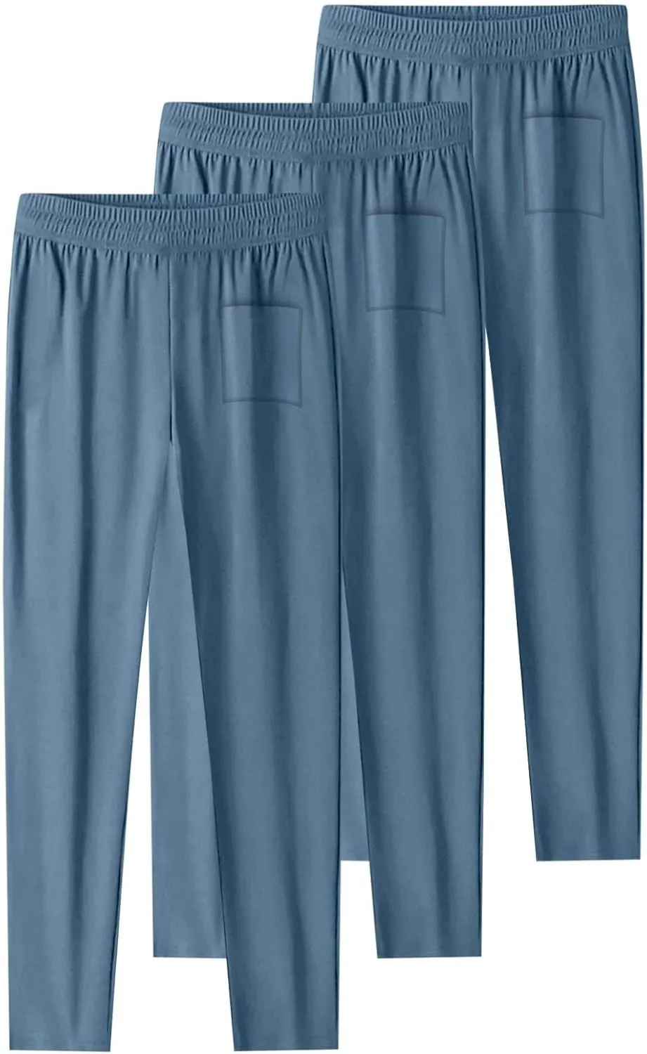 3 Pack Beeswan Stretch Active Pants for Women,Womens Breathable Quick Dry Lightweight Comfy Fit Joggers with Pockets