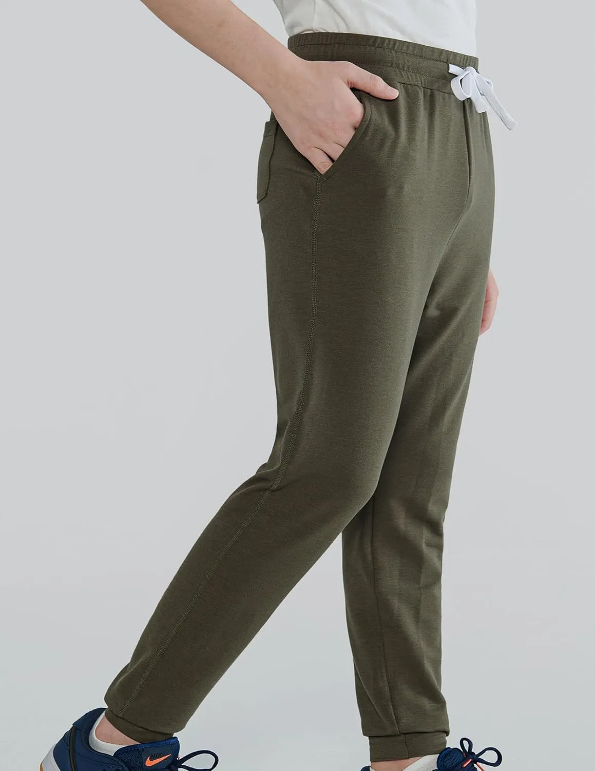 3 Pack Boys Lightweight Jogger Pants, Youth Athletic Sweatpants, Kids Toddlers Clothes Apparel