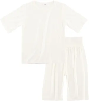 ACESTAR Baby Short Summer Pajamas Set - Soft Cool Modal Kids Toddler Girls Boys Short Sleeve 2 Pcs Pjs Sleepwear Set 12M-7Y
