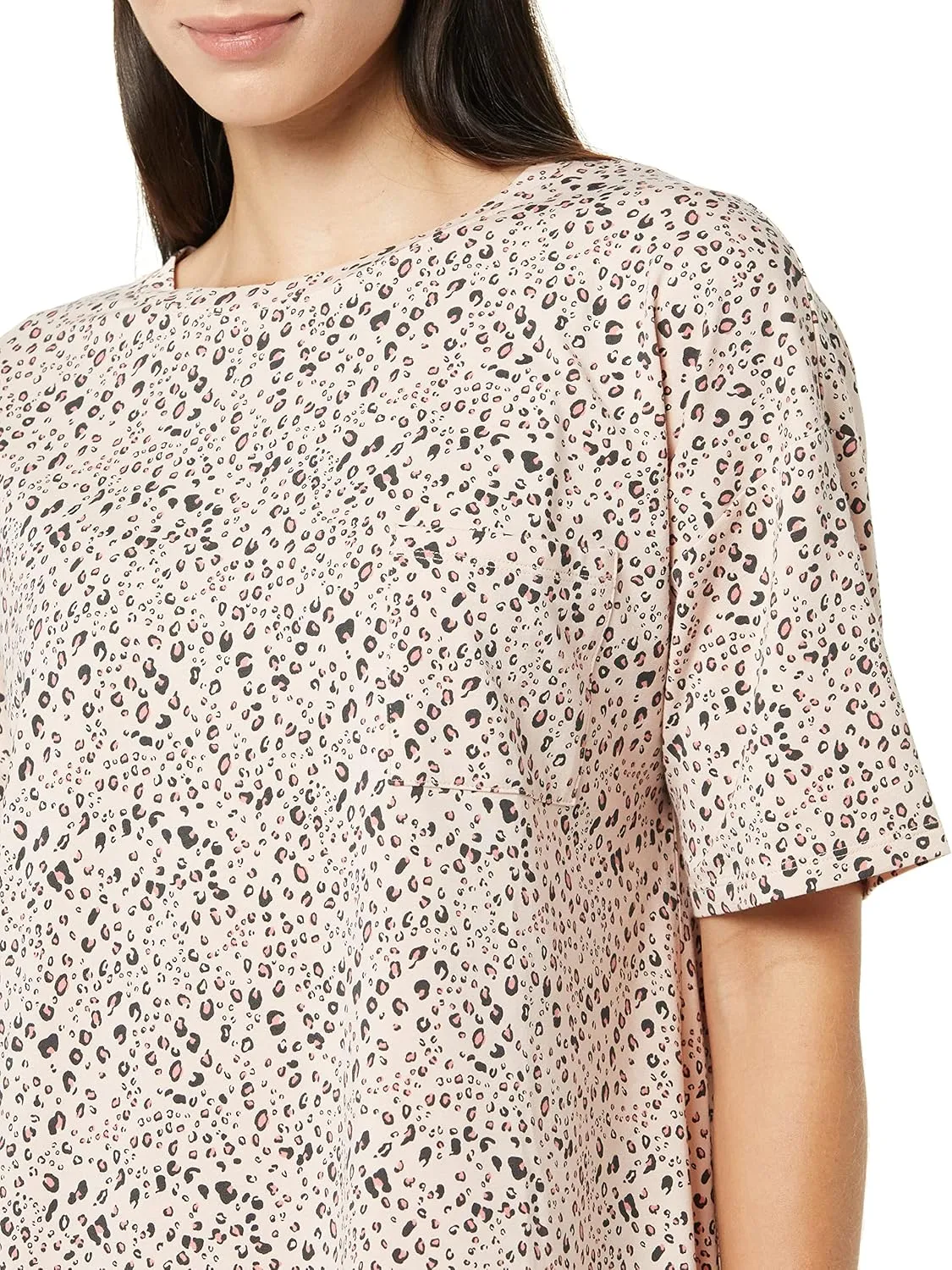 Amazon Essentials Women's Knit Jersey Sleep Tee Nightdress