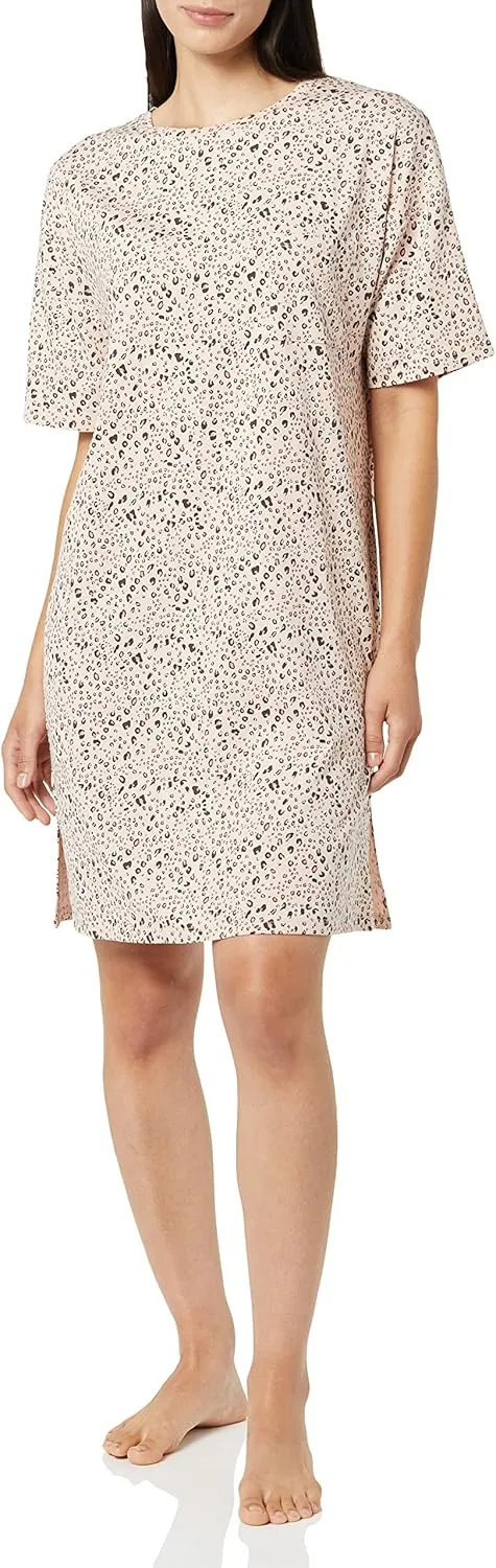 Amazon Essentials Women's Knit Jersey Sleep Tee Nightdress