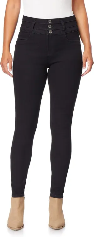 Angels Forever Young Evershape Skinny Jeans For Women - Mid-rise​​, Figure Enhancing Stretch Denim