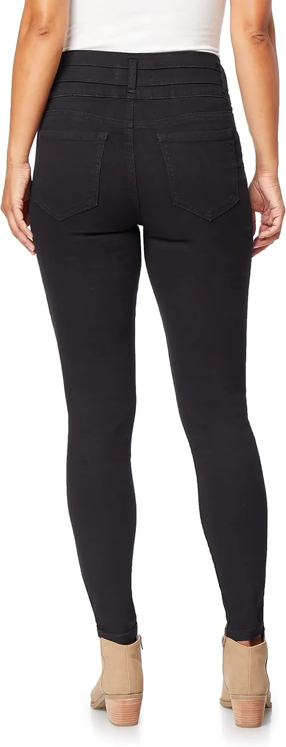 Angels Forever Young Evershape Skinny Jeans For Women - Mid-rise​​, Figure Enhancing Stretch Denim