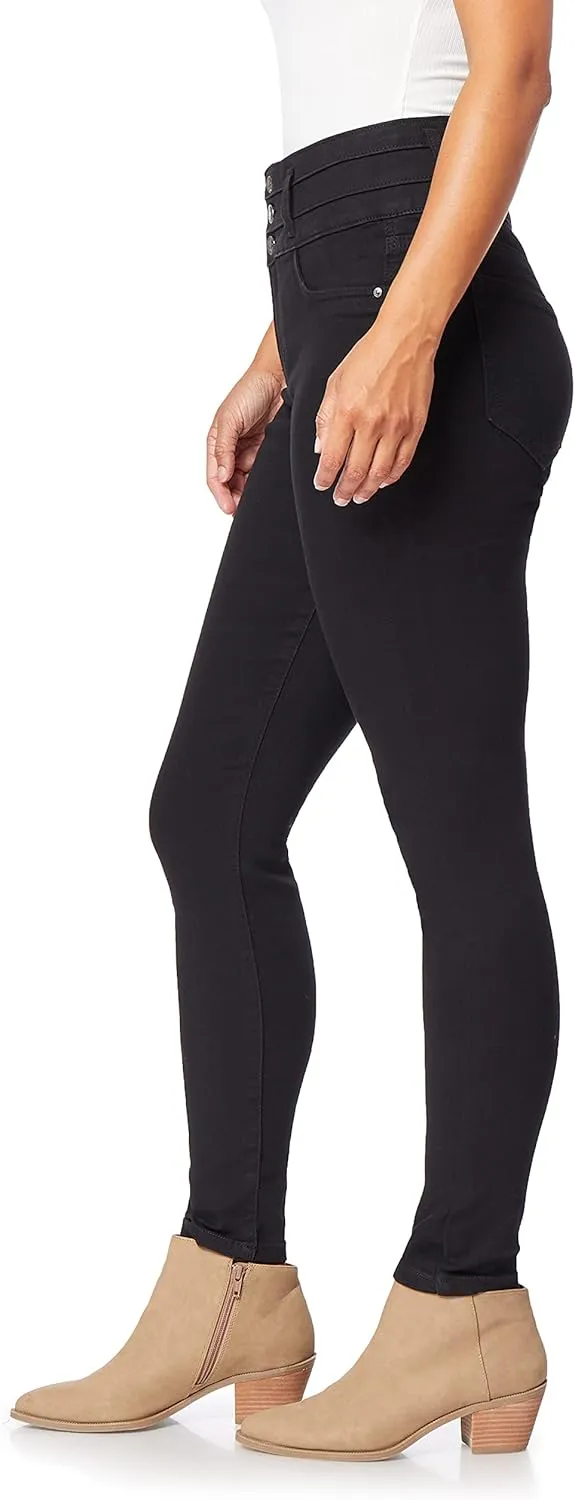 Angels Forever Young Evershape Skinny Jeans For Women - Mid-rise​​, Figure Enhancing Stretch Denim