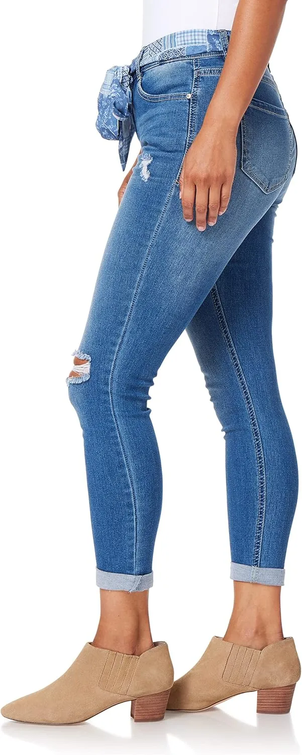 Angels Forever Young Women's Signature Convertible Skinny Jeans