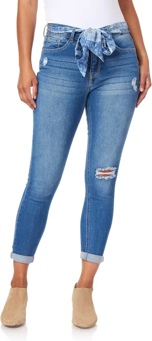 Angels Forever Young Women's Signature Convertible Skinny Jeans
