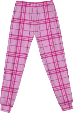 Arshiner Girls Pajama Pants Kids Plaid Pj Pants Comfy Lounge Sleepwear Bottoms with Pockets