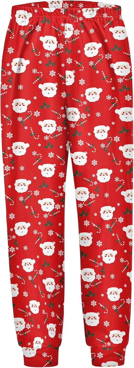 Arshiner Girls Pajama Pants Kids Plaid Pj Pants Comfy Lounge Sleepwear Bottoms with Pockets