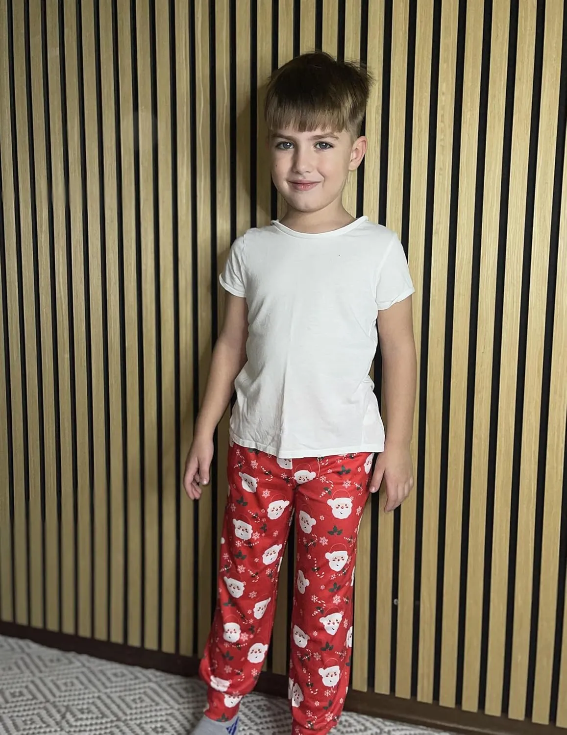 Arshiner Girls Pajama Pants Kids Plaid Pj Pants Comfy Lounge Sleepwear Bottoms with Pockets