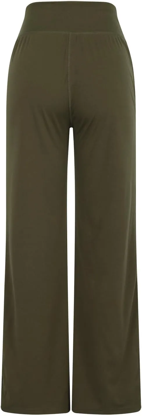 Baggy Pants for Women Straight Leg Work Pants Trousers Elastic Waisted Drawstring Yoga Pants 2024 Fall Sweatpants