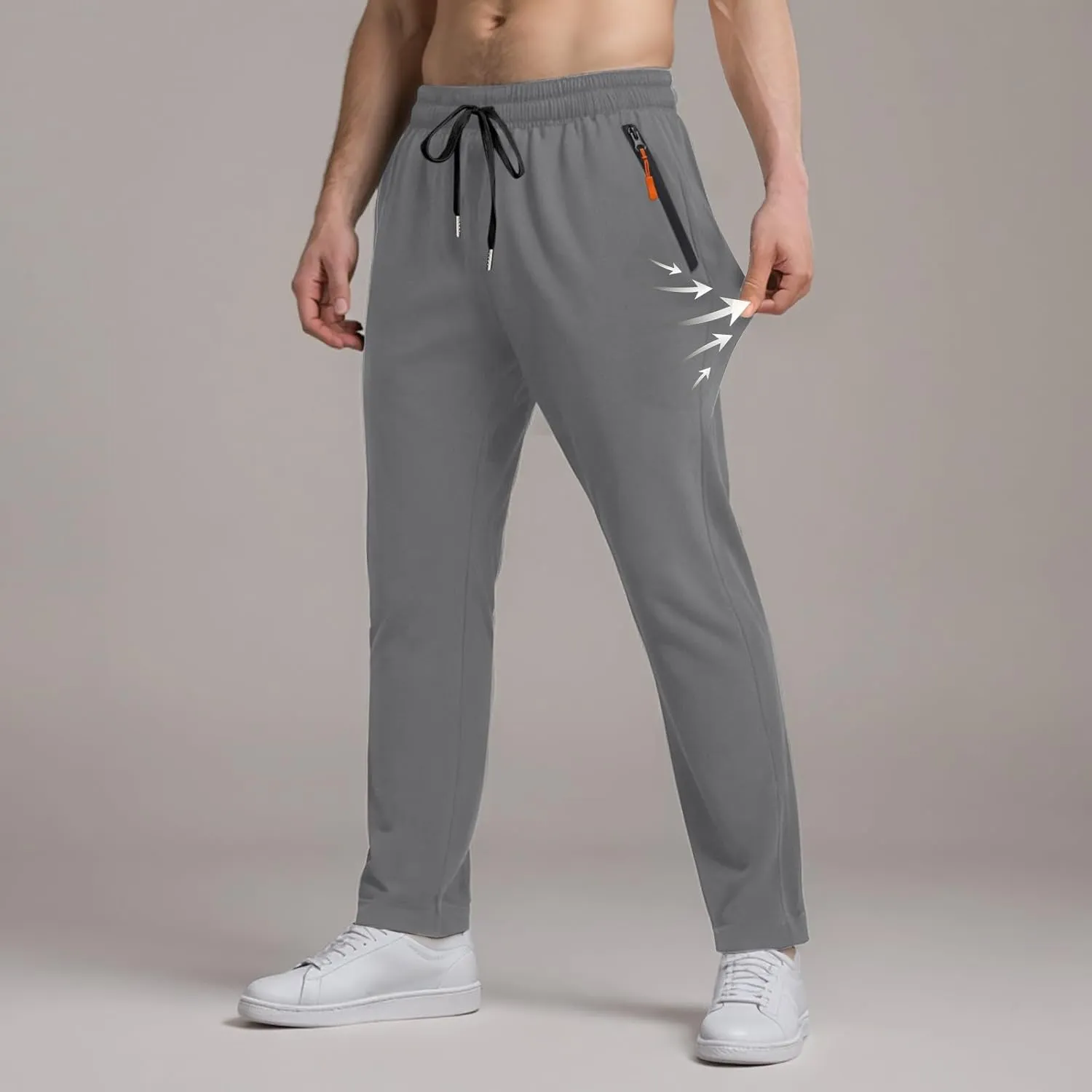 Cargo Pants Multipants - High Stretch Multi-Pocket Durable Sweatpants, Elastic Waist Comfort Fit Stretch Cargo Trousers