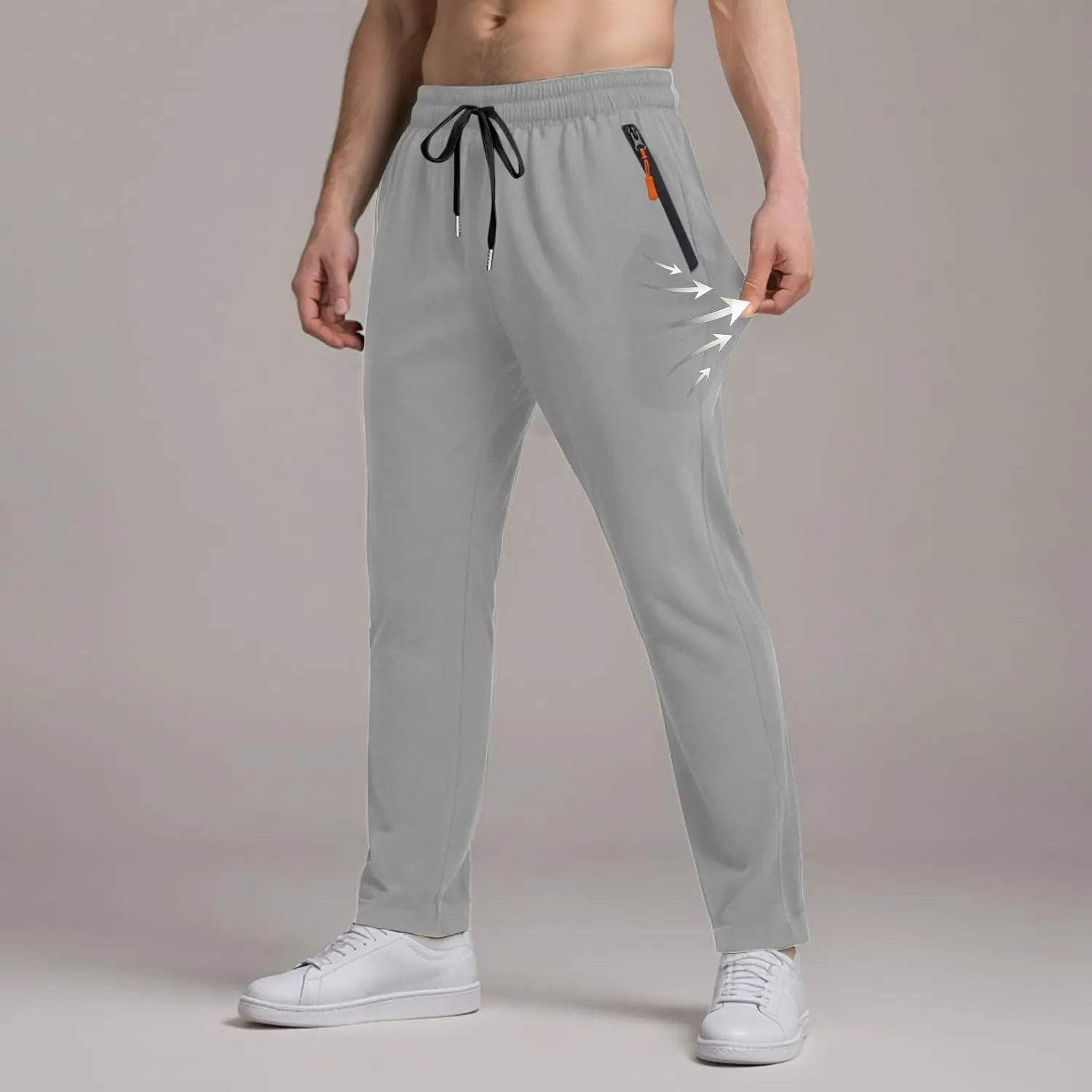 Cargo Pants Multipants - High Stretch Multi-Pocket Durable Sweatpants, Elastic Waist Comfort Fit Stretch Cargo Trousers