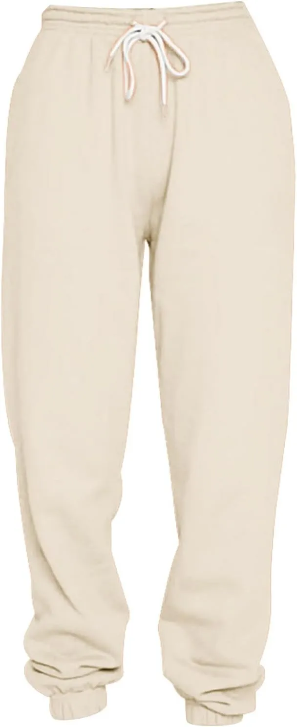 Cargo Sweatpants Women Loose Sweatpants Comfortable High Waisted Jogging Pants with Pockets Casual Low Rise Sweatpant