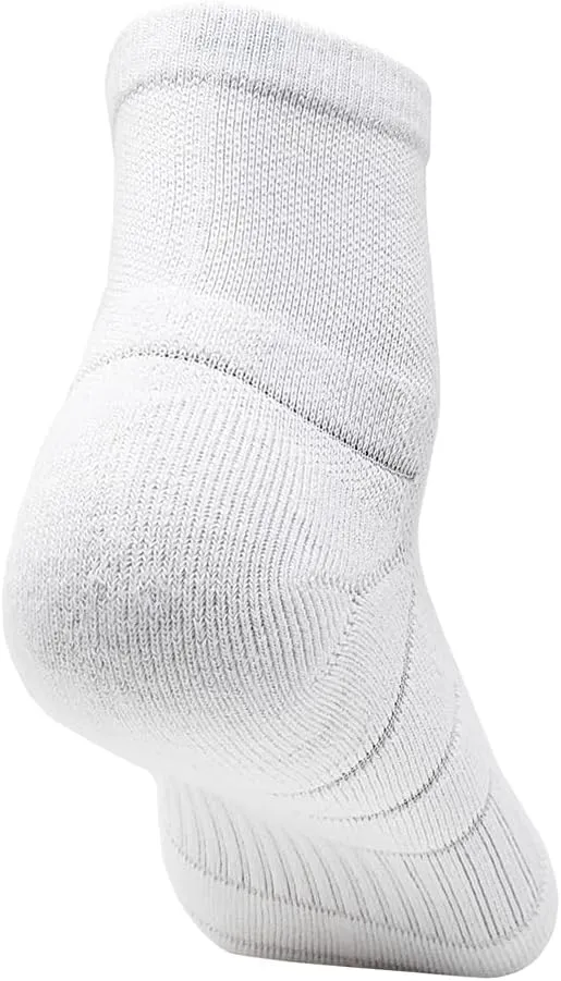 Cotton Ankle Athletic Running Socks Cushion Padded Moisture Wicking Low Cut