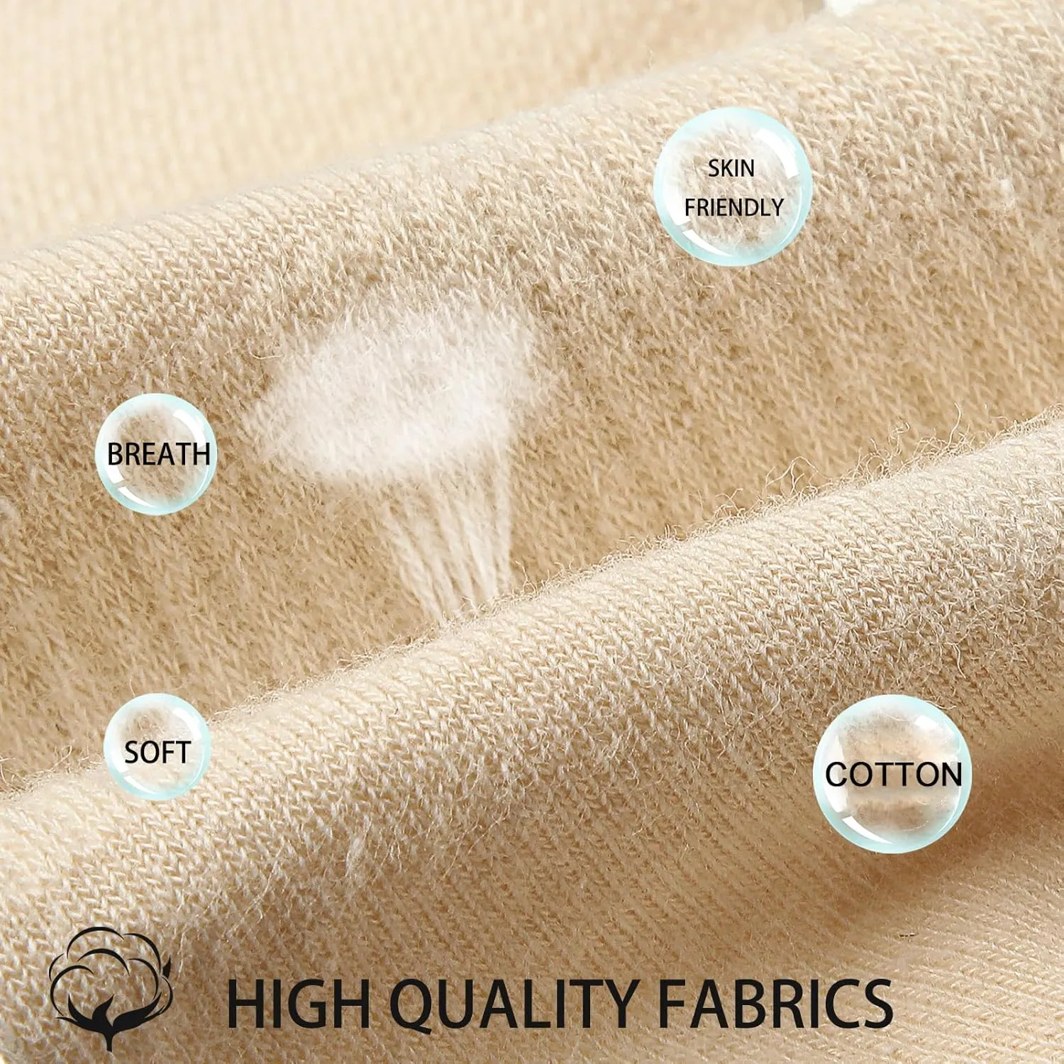Cozi Foot Ankle Socks for Women: 10 Pairs Cotton Soft Fabric