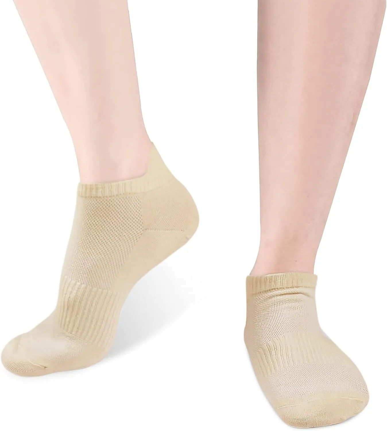 Cozi Foot Ankle Socks for Women: 10 Pairs Cotton Soft Fabric