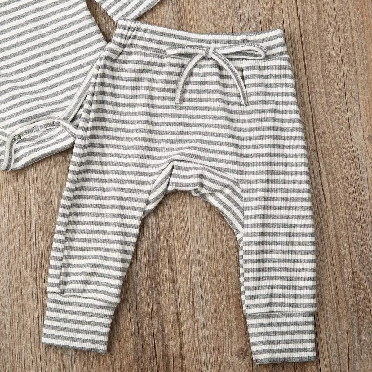 Cute Baby Boys Girls Pajamas Set Organic Cotton Solid Pjs Sleepwear Toddler Baby Long Sleeve Sleeper Home Wear