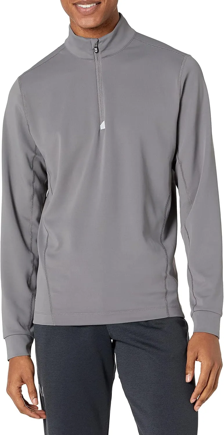 Cutter & Buck Men's Moisture Wicking Drytec UPF 50  Traverse Half Zip Pullover
