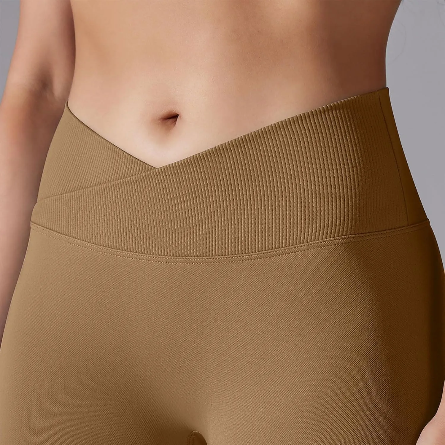 DASAYO Leggings for Women Seamless Breathable High Waisted Tummy Control Buttery Soft Yoga Pants Gilrs Fitness Gym Clothes