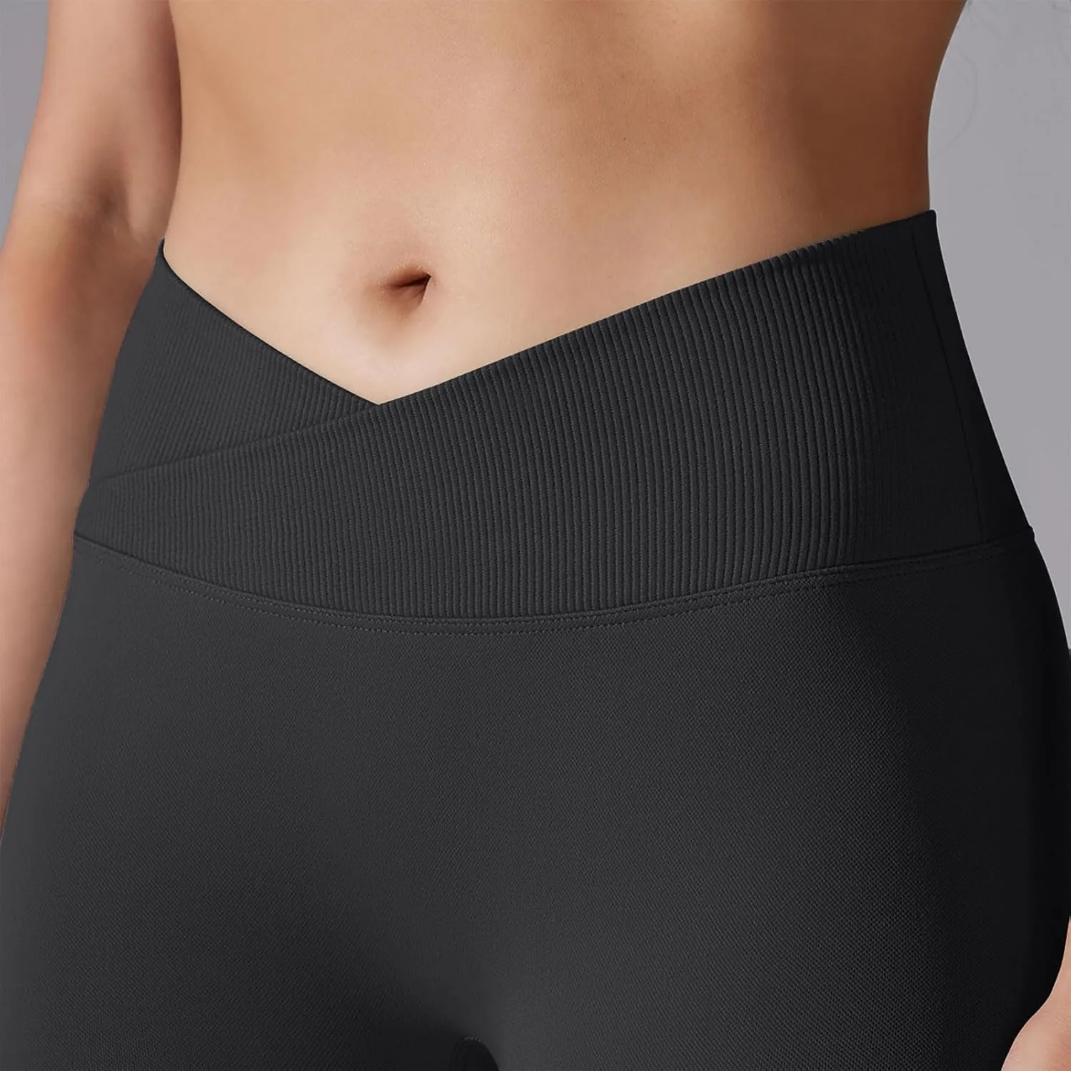 DASAYO Leggings for Women Seamless Breathable High Waisted Tummy Control Buttery Soft Yoga Pants Gilrs Fitness Gym Clothes