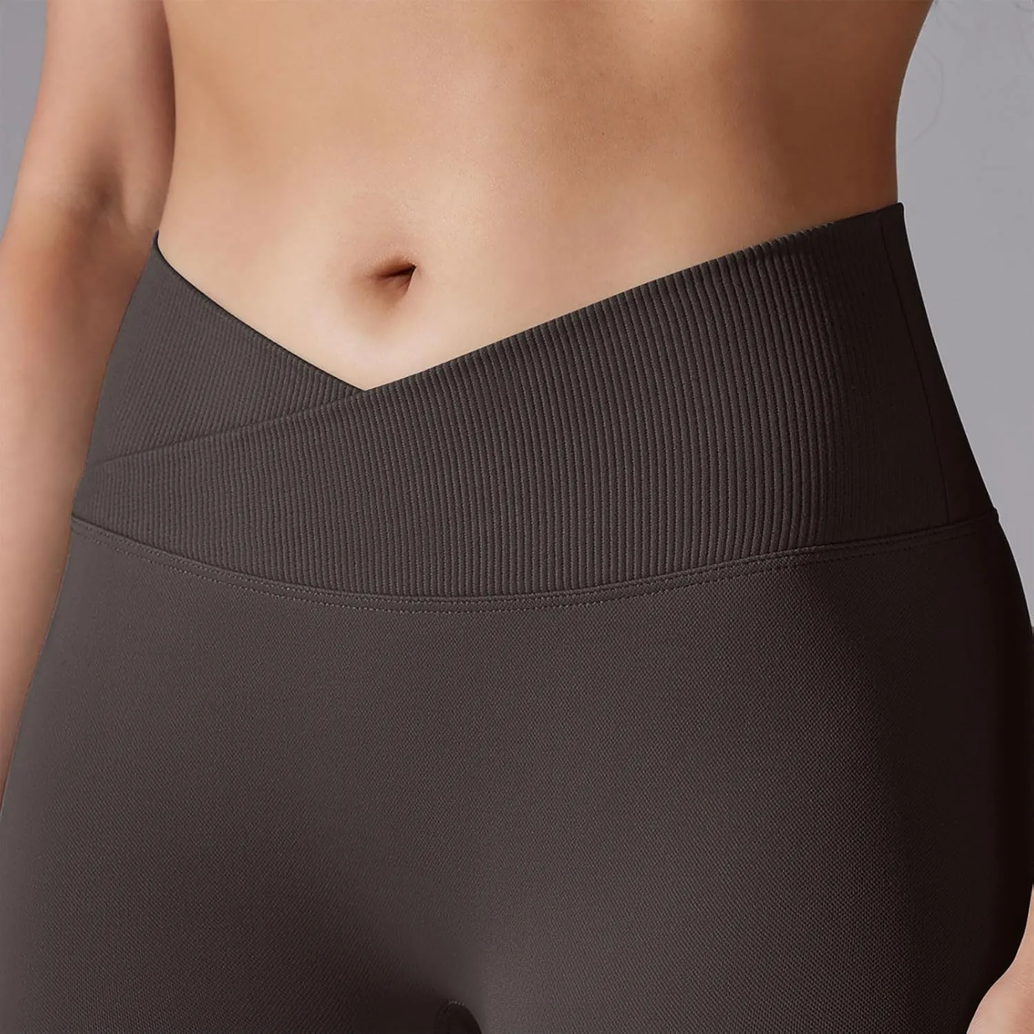 DASAYO Leggings for Women Seamless Breathable High Waisted Tummy Control Buttery Soft Yoga Pants Gilrs Fitness Gym Clothes