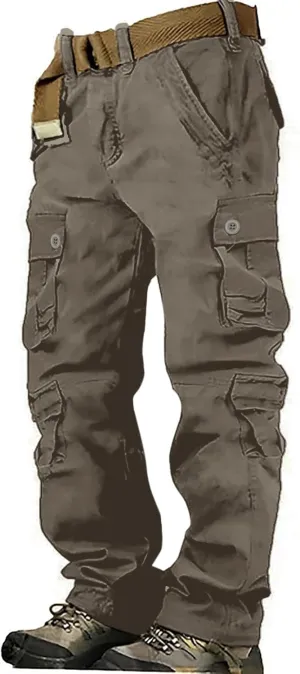 Day Today 2024 Chino Pants Regular Fit Flex Cargo Pants for Men Athletic Works Pants for Men Flex Stretch Lightweight Mens Joggers - High Stretch Multi-Pocket Cargo Pants Relaxed Fit