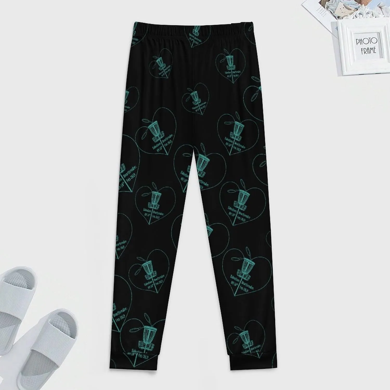 Disc Golf Icon Basket Breathable Mens Pajama Pants Lounge Sleep PJ Bottoms Sleepwear Jogger Pockets