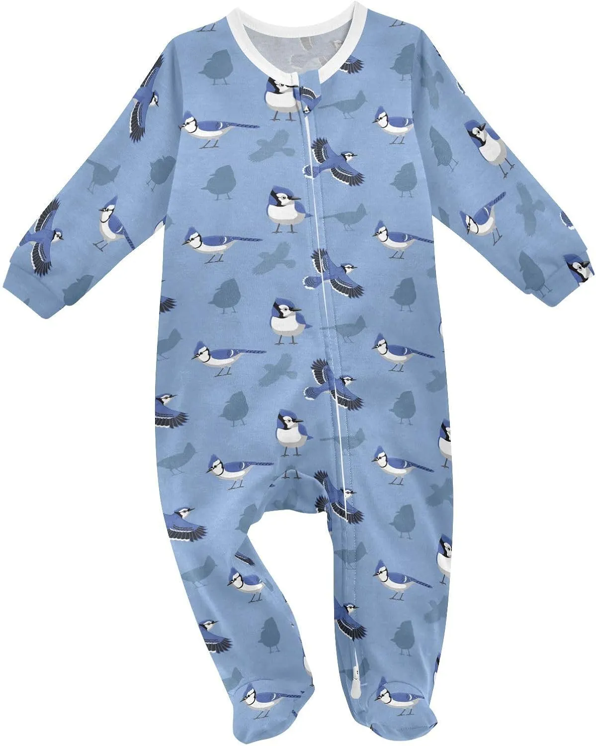 Dussdil Baby One-Piece Footies Newborn Rompers Pajamas Cotton Footed Pjs for Sleep Play Boys Girls