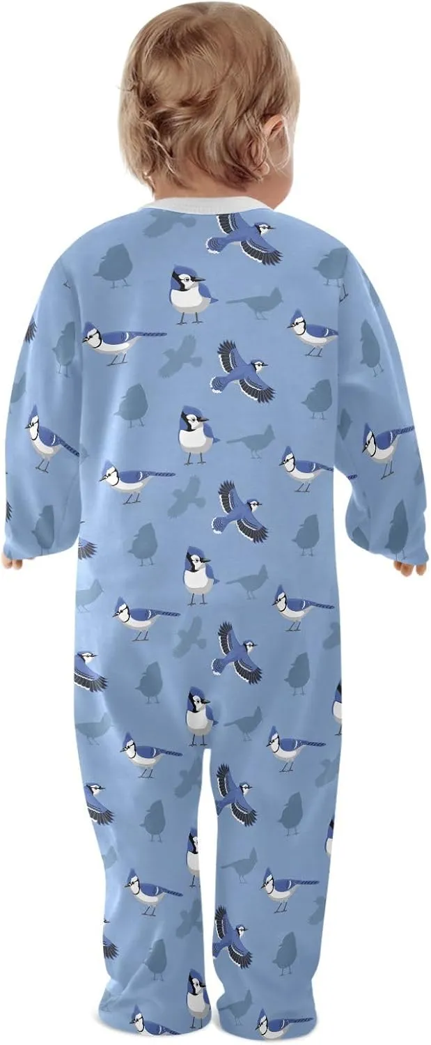 Dussdil Baby One-Piece Footies Newborn Rompers Pajamas Cotton Footed Pjs for Sleep Play Boys Girls