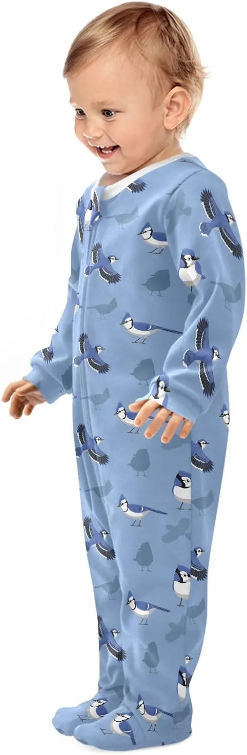 Dussdil Baby One-Piece Footies Newborn Rompers Pajamas Cotton Footed Pjs for Sleep Play Boys Girls