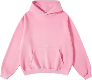 FAIABLE Mens Women Oversized Acid Wash Hoodie Unisex Heavyweight Vintage Fleece Sweatshirt & Hoodies for Men Couple 2025