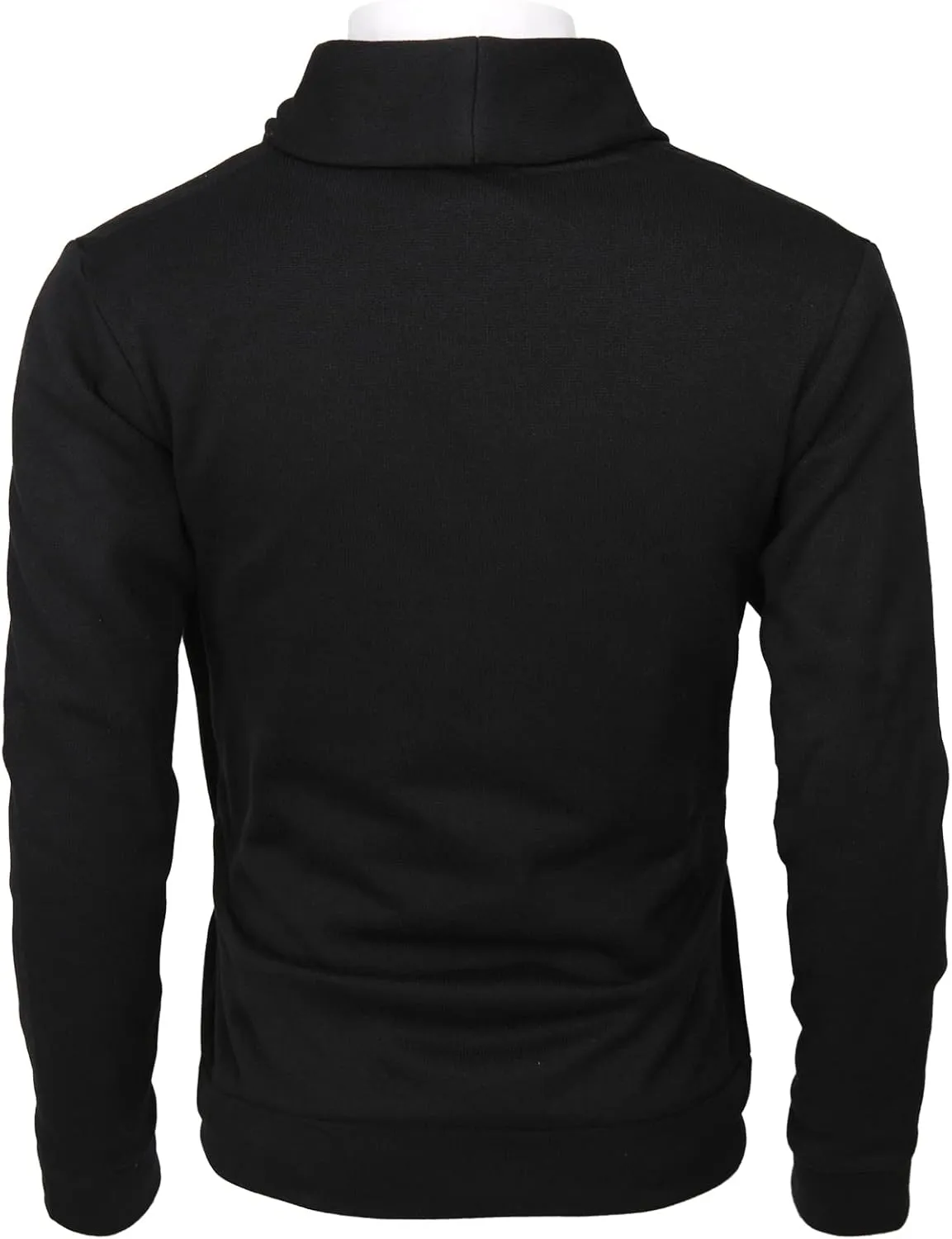 H2H Mens Casual Comfortable Fit Cardigan Sweater Shawl Collar Soft Fabric