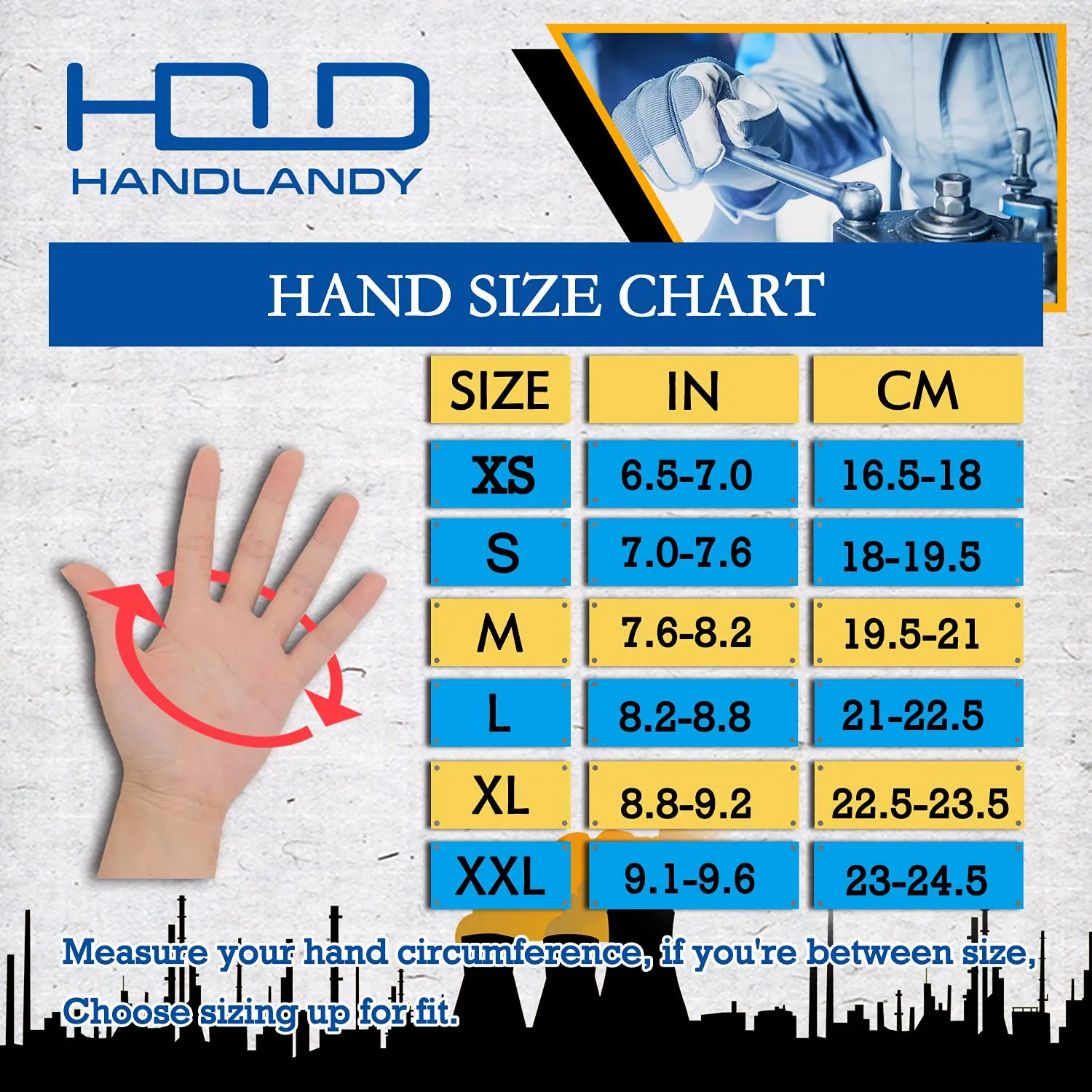 HANDLANDY Work Gloves Mens & Women, Utility Safety Mechanic Working Gloves Touch Screen, Flexible Breathable Yard Work Gloves (Medium, 3 pairs Grey)