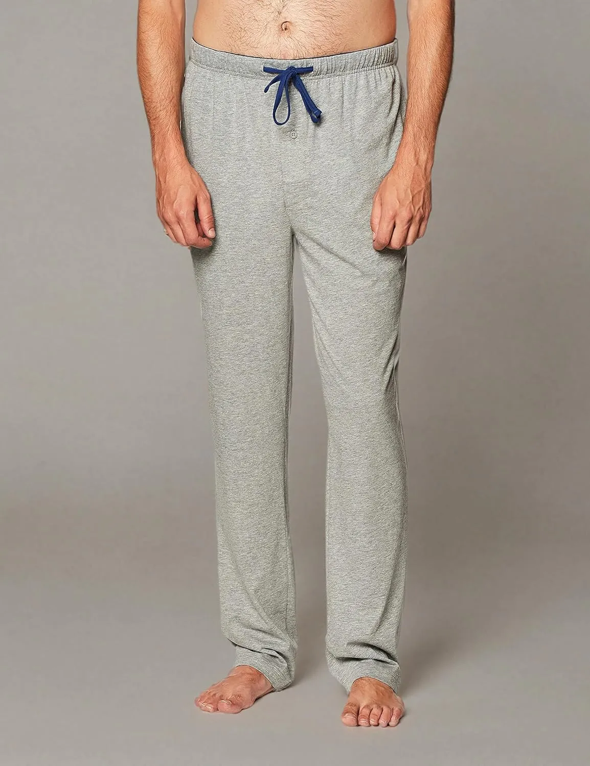 Hanes Men's Solid Knit Sleep Pant with Pockets and Drawstring