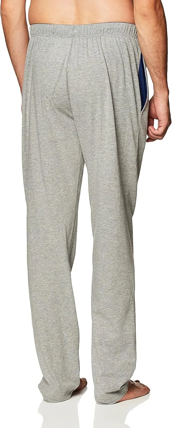 Hanes Men's Solid Knit Sleep Pant with Pockets and Drawstring