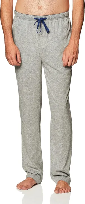 Hanes Men's Solid Knit Sleep Pant with Pockets and Drawstring
