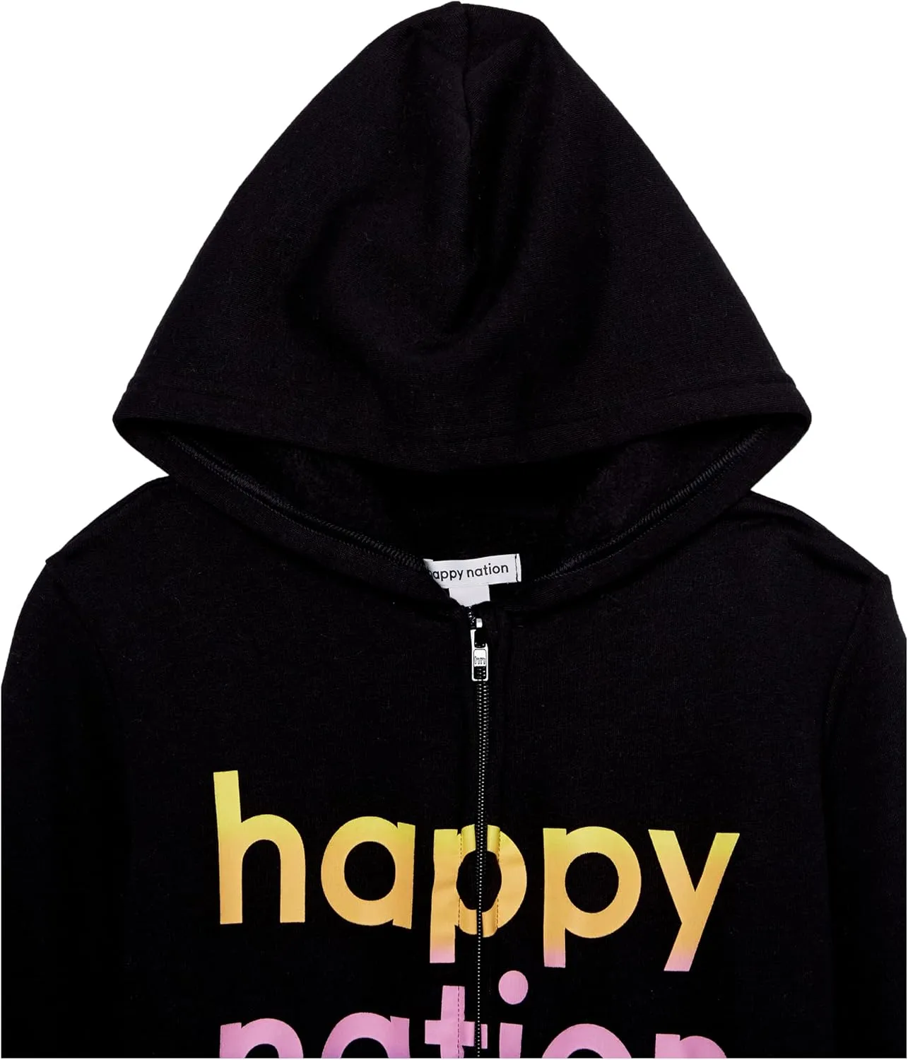 Happy Nation Men's Full Zip Hoodie Sweatshirt