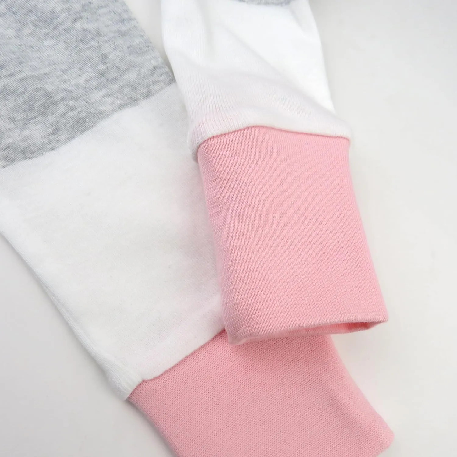 HonestBaby Multipack 2-Piece Pajamas Sleepwear Pjs 100% Organic Cotton for Infant Baby and Toddler Girls