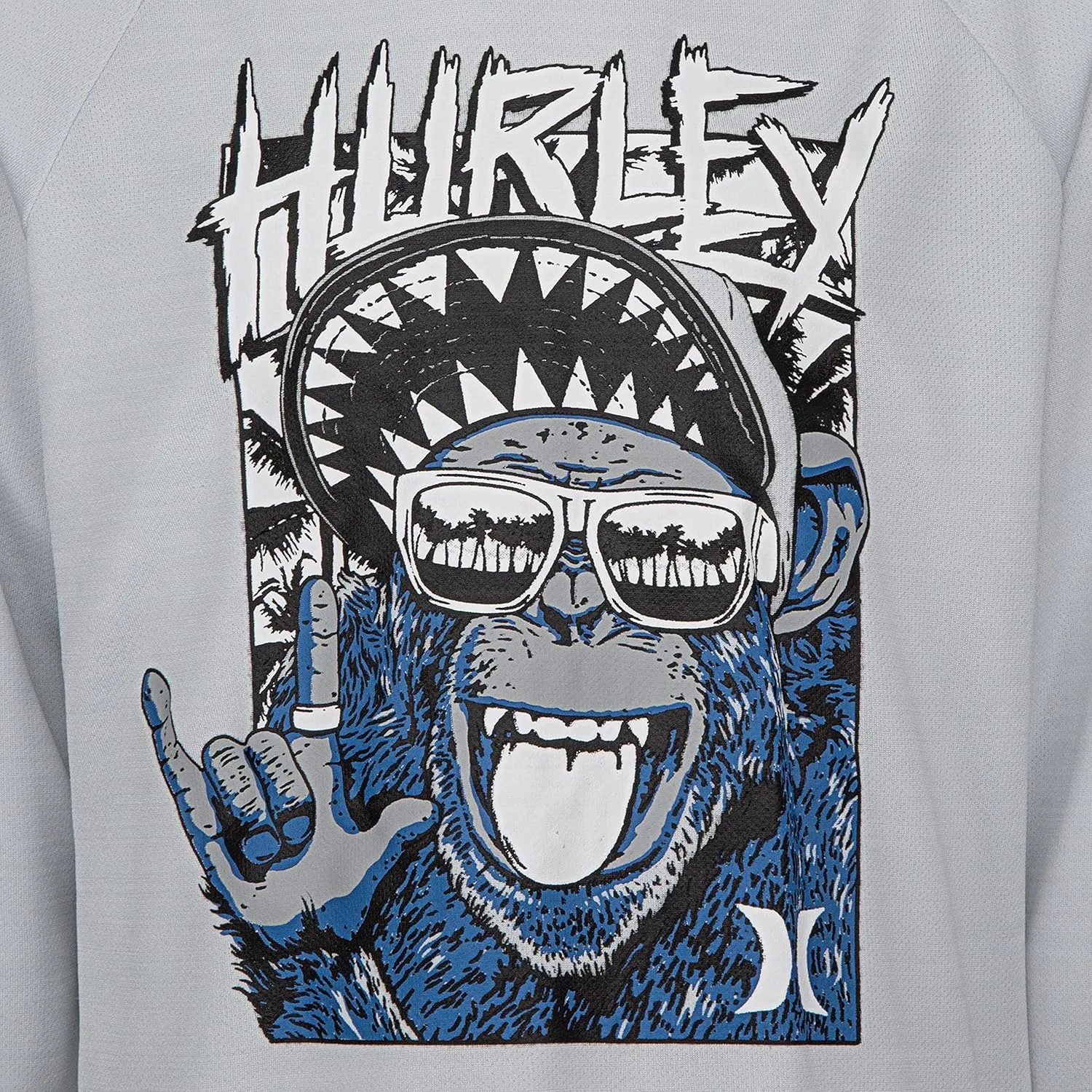 Hurley baby-boys Long Sleeve Hooded Top and Jogger Pants 2-piece Outfit Set