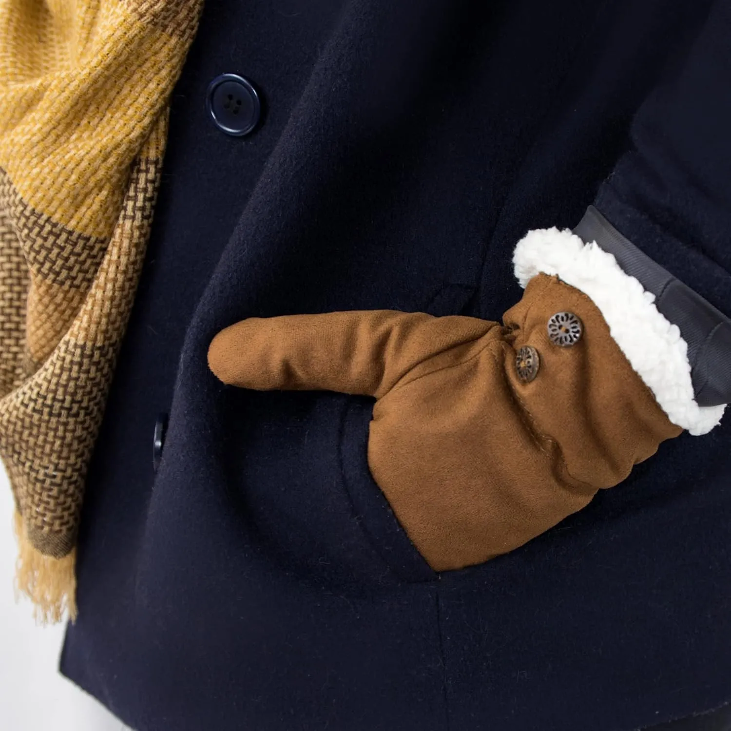 isotoner Womens Recycled Microsuede Water Repellent Cold Weather Gloves With Sherpasoft Lining, Touch Screen Capable
