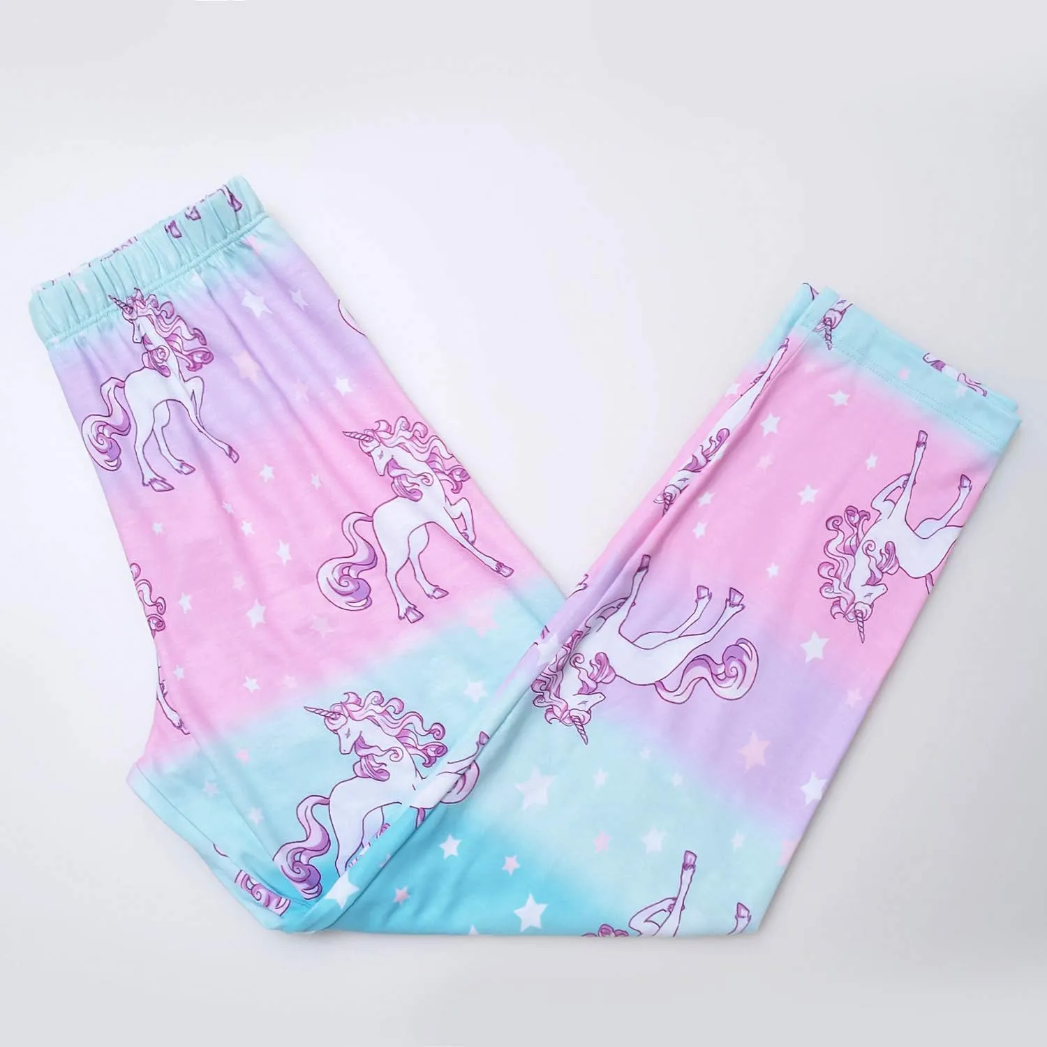 Jxstar Girls Pajamas Pjs Set Flutter Sleeve Sleepwear Kids Fall Winter Cotton Night Clothes