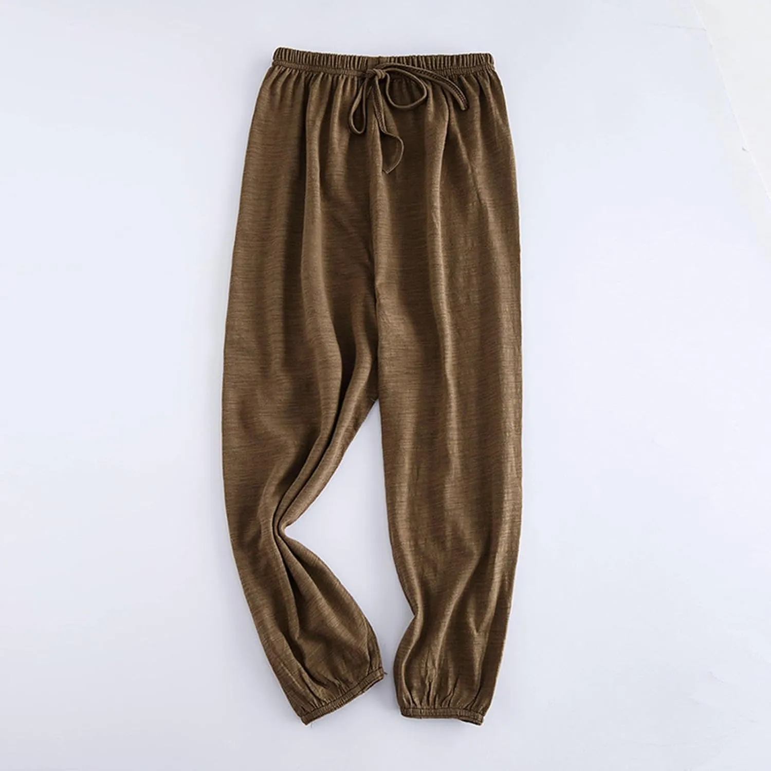 Kids Baggy Pants Toddler Straight Wide Leg Pants Loose Casual Joggers Boy Girl Cotton Solid Color Breathable Sweatpants