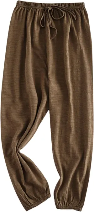 Kids Baggy Pants Toddler Straight Wide Leg Pants Loose Casual Joggers Boy Girl Cotton Solid Color Breathable Sweatpants