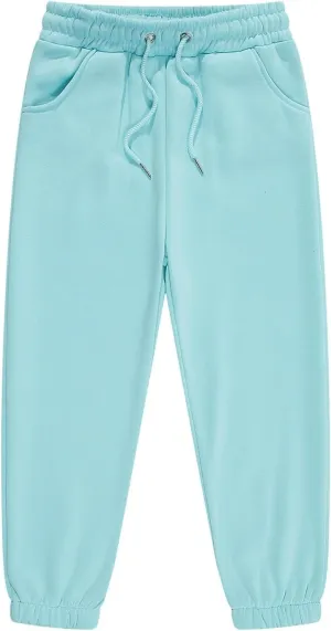 Kids Boys Girls Casual Sweatpants Athletic Joggers Solid Color Cotton Sport Active Pant Breathable Track Pants Clothes