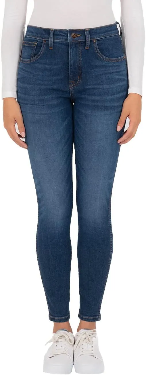 KIRKLAND Signature Women's Jeans Size 14 High-Rise Skinny Blue