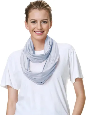 Lina & Lily Premium Modal Jersey Knit Women's Infinity Scarf Loop Lightweight