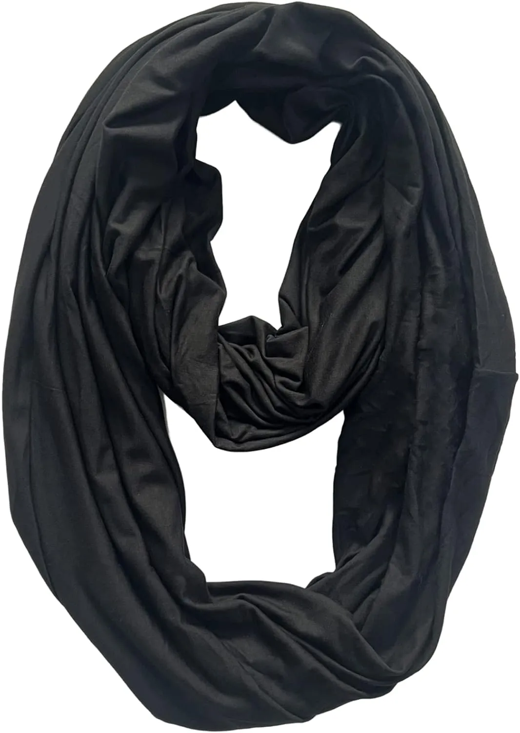 Lina & Lily Premium Modal Jersey Knit Women's Infinity Scarf Loop Lightweight