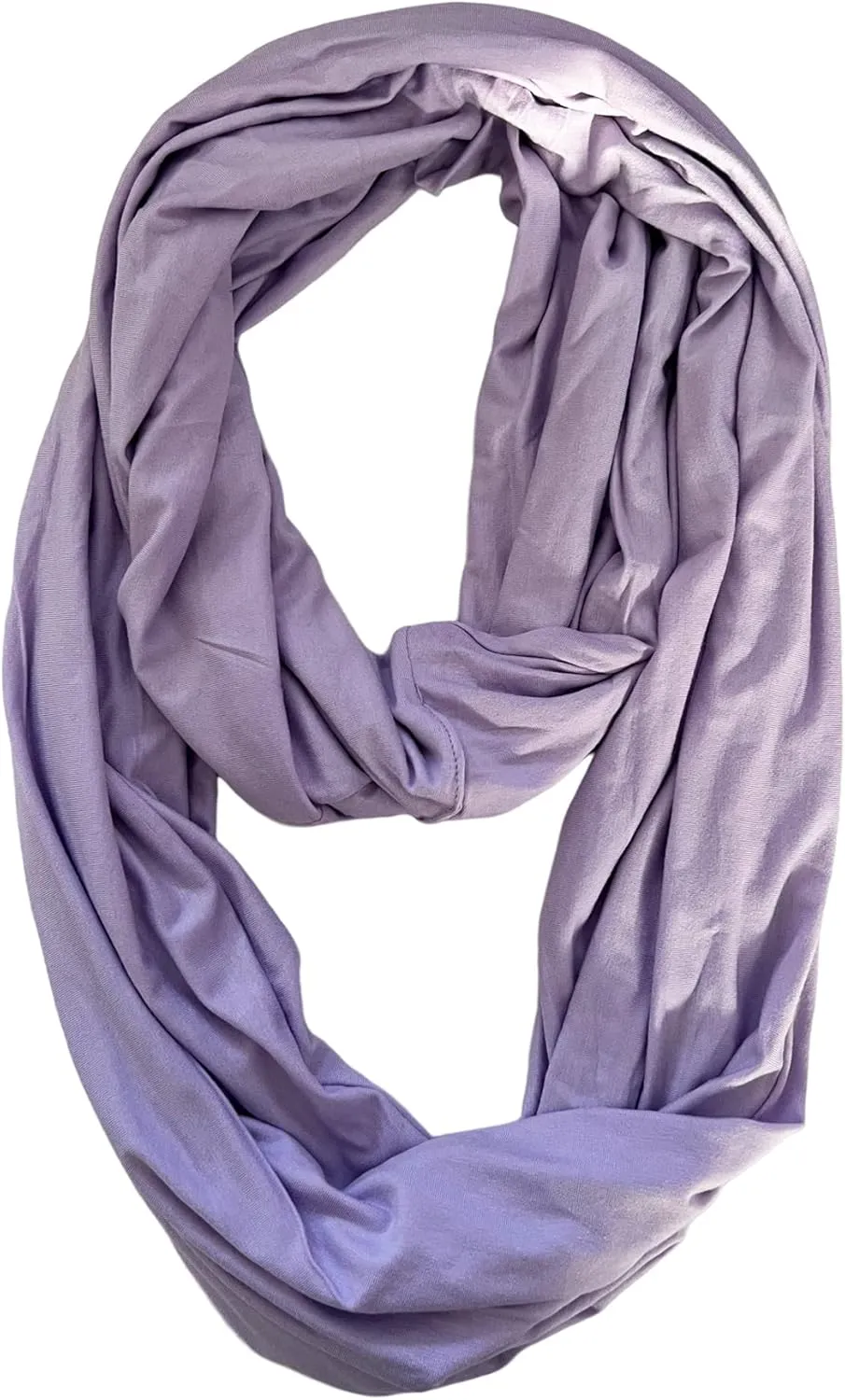 Lina & Lily Premium Modal Jersey Knit Women's Infinity Scarf Loop Lightweight