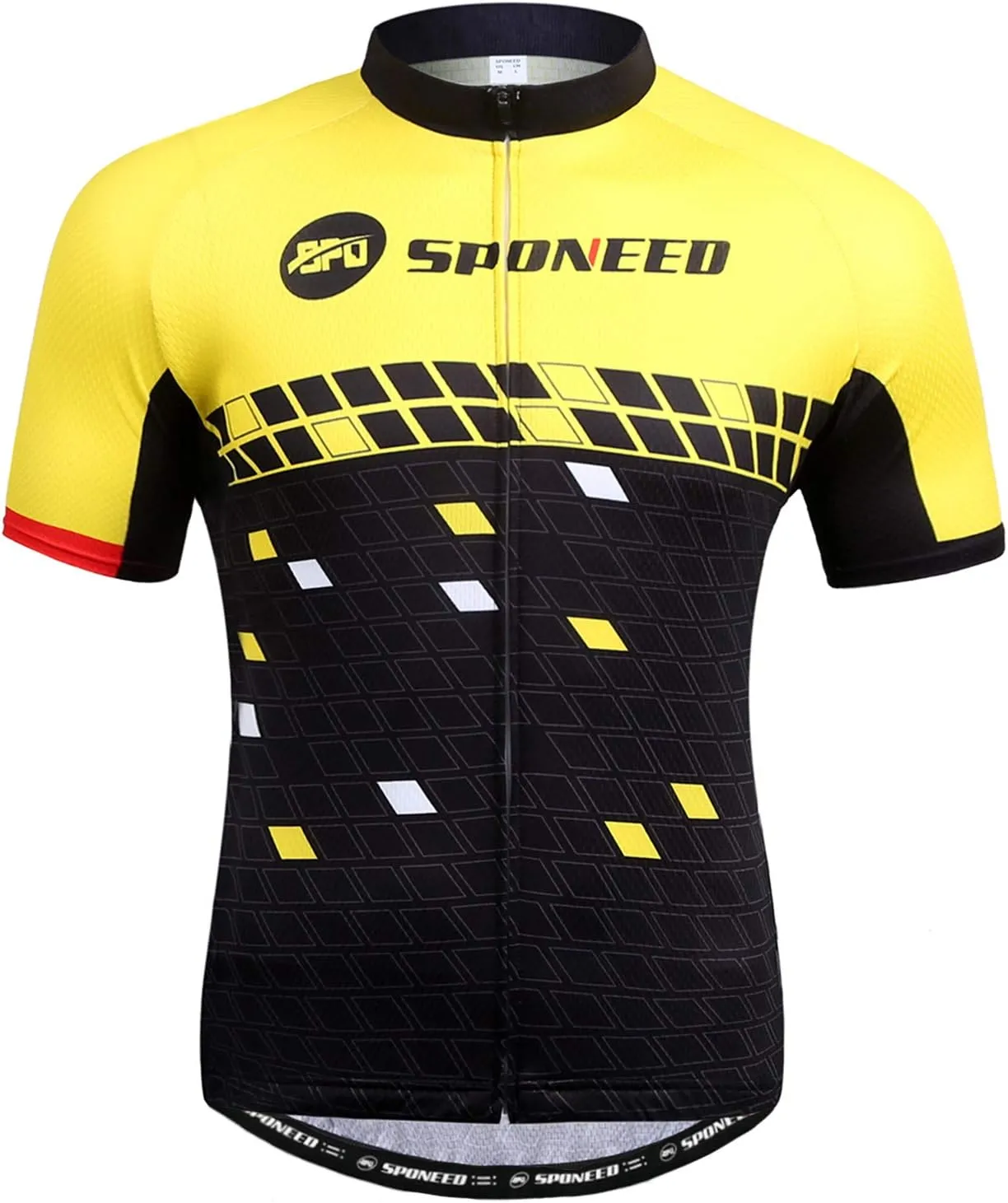 Men Bike Jersey Short Sleeve Road Cycling Shirts Biking Tops Moisture Wicking