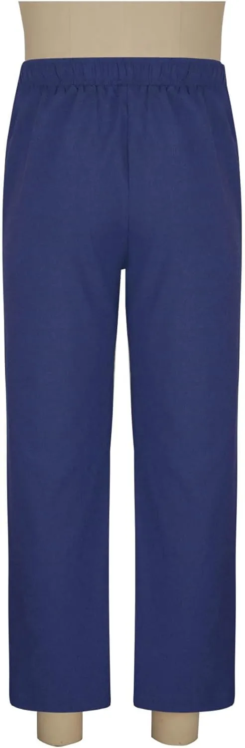 Mens Linen Pants Beach Casual Elastic Waist Pants Drawstring Summer Beach Pants Quick Dry Baggy Pants Moisture Wicking